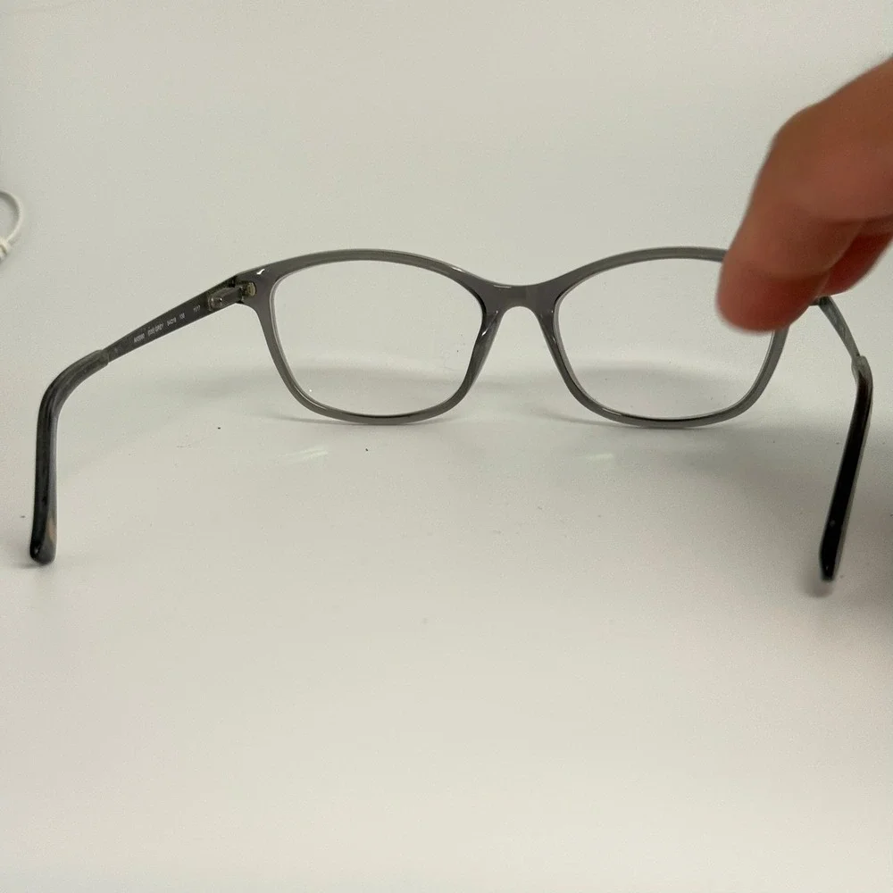 Anne Klein AK5060 Grey Cat Eye Eyeglasses Frames 54-16-135 Womens Grey 035